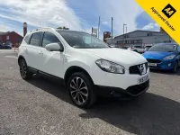 Used Nissan Qashqai +2 N-TEC 110 HP (80 kW) 2012 White SUV