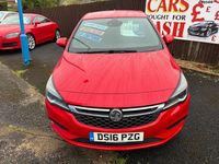Used Vauxhall Astra SRi 2016 Red Hatchback