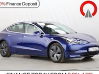 Usado Tesla Model 3 Standard Range Plus 239 kW (325 HP) 2020 Azul Sedan