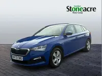 Used Skoda Scala SE 108 HP (79 kW) 2022 Blue Hatchback