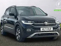 Used VW T-Cross Black Edition 110 HP (80 kW) 2022 Black SUV