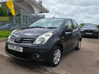 Used Nissan Pixo N-TEC 68 HP (50 kW) 2011 Black Hatchback