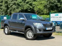 Used Toyota HiLux 171 HP (125 kW) 2013 Grey Pickup