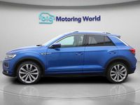 Used VW T-Roc R-line 150 HP (110 kW) 2020 Blue SUV