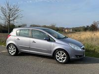Used Vauxhall Corsa Design Edition 90 HP (66 kW) 2007 Blue Hatchback