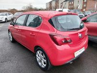 Used Vauxhall Corsa SRi 90 HP (66 kW) 2018 Red Hatchback