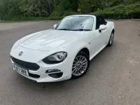 Used Fiat 124 Spider Classica 140 HP (102 kW) 2017 White Cabriolet