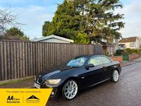 Used BMW 320 Cabriolet M Sport 2009 Black Cabriolet