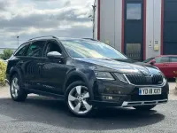 Used Skoda Octavia 184 HP (135 kW) 2018 Black Estate