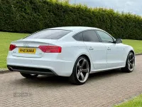Used Audi A5 S-Line 2014 White Coupe
