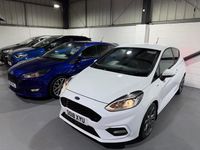 Used Ford Fiesta ST-Line X 125 HP (91 kW) 2018 White Hatchback