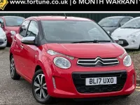 Used Citroën C1 Flair 82 HP (60 kW) 2017 Red Hatchback