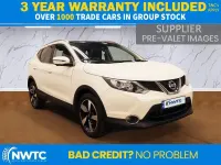 Used Nissan Qashqai 115 HP (84 kW) 2016 White SUV
