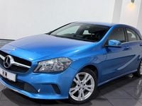 Used Mercedes A180 122 HP (89 kW) 2017 Blue Hatchback