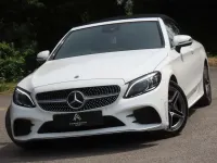 Used Mercedes C200 AMG Line Premium 181 HP (133 kW) 2018 White Cabriolet
