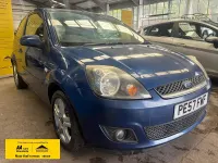 Used Ford Fiesta Zetec 75 HP (55 kW) 2007 Blue Hatchback