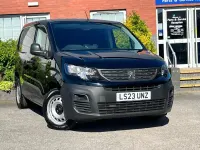 Used Peugeot Partner Premium 102 HP (75 kW) 2023 Black MPV