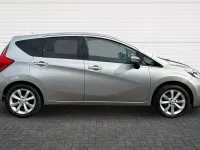 Used Nissan Note S 98 HP (72 kW) 2016 Silver Hatchback