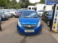 Used Chevrolet Spark 2010 Blue Hatchback
