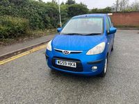 Used Hyundai i10 Style 78 HP (57 kW) 2009 Blue Hatchback