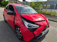 Used Toyota Aygo Trend 72 HP (52 kW) 2021 Red Hatchback