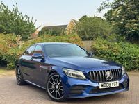 Used Mercedes C300 AMG Line Premium 2018 Blue Sedan