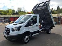 Second-hand Ford Transit 130 CP (95 kW) 2022 Alb Cabrio