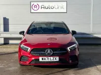 Used Mercedes A200 AMG line 163 HP (119 kW) 2021 Red Hatchback