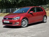 Used VW Golf VII GT 2013 Red Hatchback