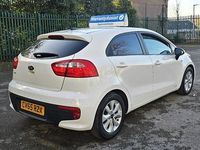 Used Kia Rio 2015 White Hatchback