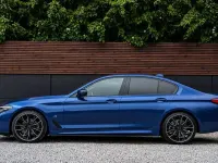 Used BMW 520 M Sport 2021 Blue Sedan