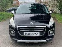 Käytetty Peugeot 3008 Allure 2016 Musta Viistoperä