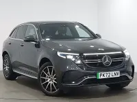 Used Mercedes EQC400 AMG line 300 kW (408 HP) 2022 Grey SUV