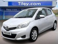Used Toyota Yaris 99 HP (72 kW) 2013 Silver Hatchback