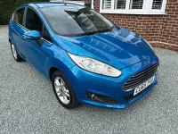 Used Ford Fiesta Zetec 2015 Blue Hatchback