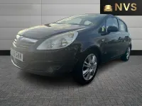 Usado Vauxhall Corsa Design Edition 89 HP (65 kW) 2008 Preto Citadino