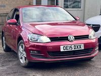 Used VW Golf VII Match 105 HP (77 kW) 2015 Red Hatchback