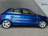 Used Audi A1 Sport 123 HP (90 kW) 2018 Blue Hatchback