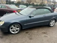 Used Mercedes CLK200 Avantgarde 2006 Blue Cabriolet