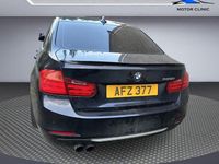 Begagnad BMW 328 Luxury Line 2012 Blå Sedan