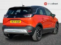 Used Vauxhall Crossland Ultimate 130 HP (95 kW) 2022 Orange SUV