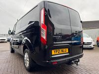 Used Ford Transit Custom Limited 130 HP (95 kW) 2021 Black Van