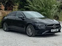 Used Mercedes CLA200 AMG Line Premium 163 HP (119 kW) 2023 Black Coupe