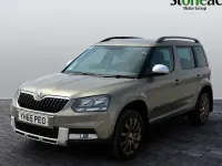 Used Skoda Yeti Outdoor SE 110 HP (80 kW) 2017 Green SUV