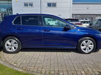 Used VW Golf VII Life 150 HP (110 kW) 2021 Blue Hatchback