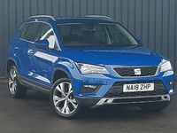 Used Seat Ateca Ecomotive 115 HP (84 kW) 2018 Blue SUV