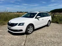 Used Skoda Octavia SE 116 HP (85 kW) 2018 White Estate