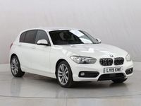 Used BMW 118 Sport Line 136 HP (100 kW) 2019 White Hatchback