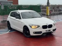 Used BMW 116 Sport Line 2012 White Hatchback