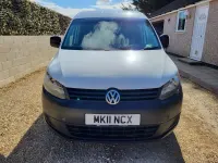 Used VW Caddy 102 HP (75 kW) 2011 White MPV